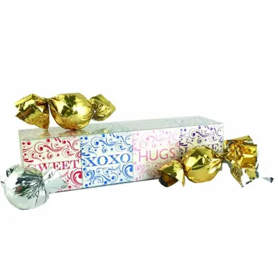 4 Cube Acetate Gift Box with Truffles - Bottle Openers Now