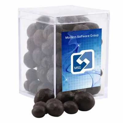 Acrylic Box with Choc Espresso Beans - Small - Bottle Openers Now