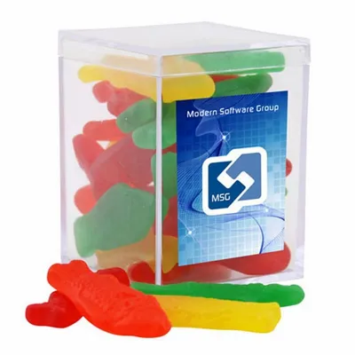 Acrylic Box with Swedish Fish - Small - Bottle Openers Now