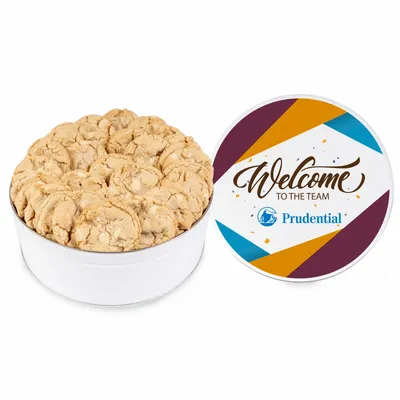 Fresh Beginnings Macadamia Nut Cookie Tin (Large) - Bottle Openers Now