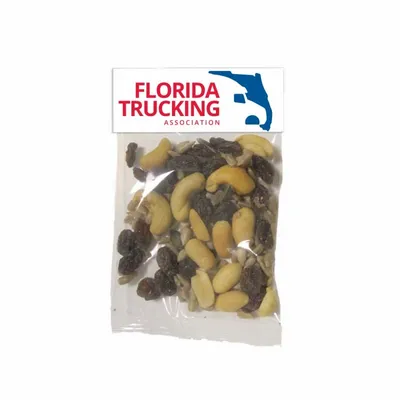 Small Header Bags - Raisin Nut Trail Mix - Bottle Openers Now