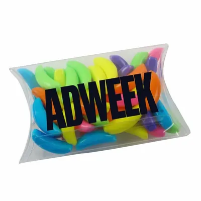 Small Pillow Acetate Box with Assorted Silly Bananas - Bottle Openers Now