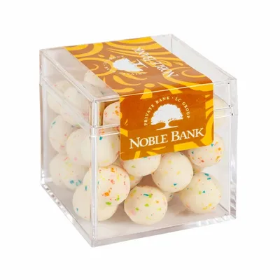 Sweet Boxes with Birthday Cake Bites - Bottle Openers Now