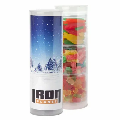 Clever Candy 3 Piece Gift Tube with Gummy Candy - Bottle Openers Now