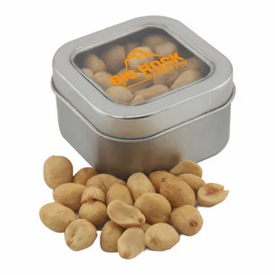 Window Tin with Peanuts - SBF2500 - Bottle Openers Now