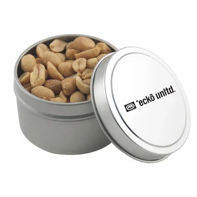 Round Tin with Peanuts - SBF3100 - Bottle Openers Now