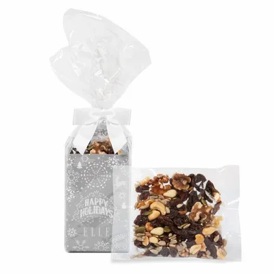 Holiday Gift Tote with Raisin Nut Trail Mix - Bottle Openers Now