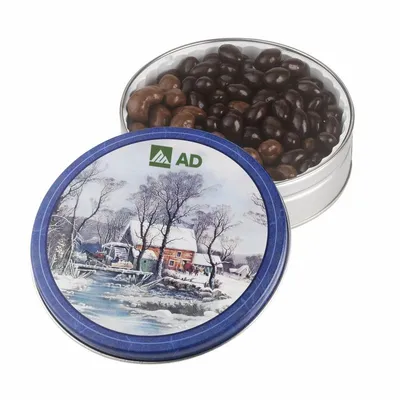 Glad Tidings Tins - Dark Choc Almonds & Milk Choc Cashews - Bottle Openers Now