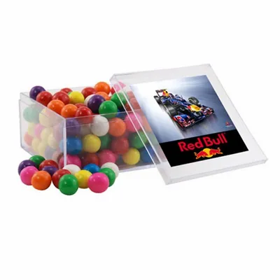Acrylic Box with Gumballs - Large - Bottle Openers Now
