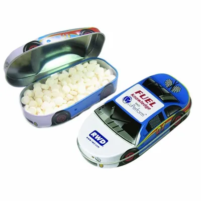 Race Car Tin-MicroMints® - Bottle Openers Now