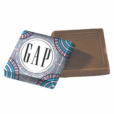 Full Color Chocolate Squares - Bottle Openers Now