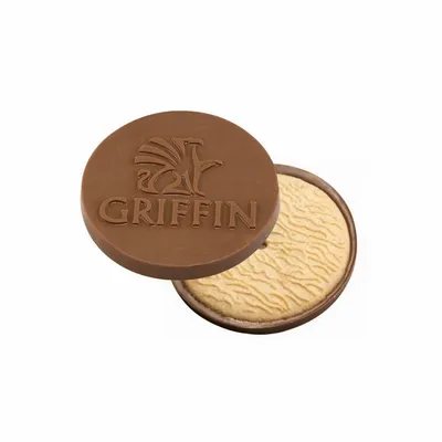 Round Chocolate Cookie - Bottle Openers Now