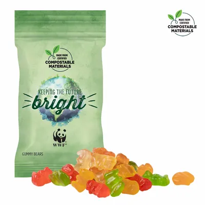 1oz ECO-Digibag, Compostable & Full Color, Gummy Bears - Bottle Openers Now