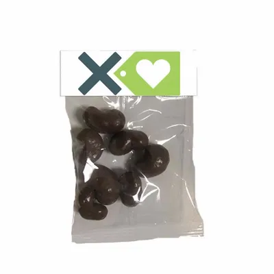 Small Header Bags - Milk Chocolate Cashews - Bottle Openers Now