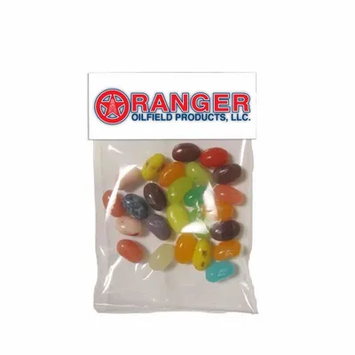Small Header Bags - Gourmet Jelly Beans - Bottle Openers Now