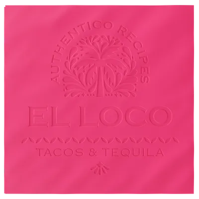 Custom Debossed Dinner Napkin - Bottle Openers Now