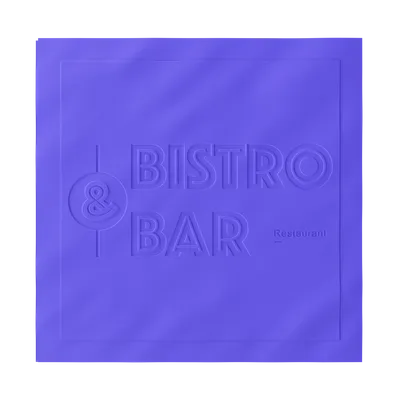 Custom Debossed Beverage Napkin - Bottle Openers Now