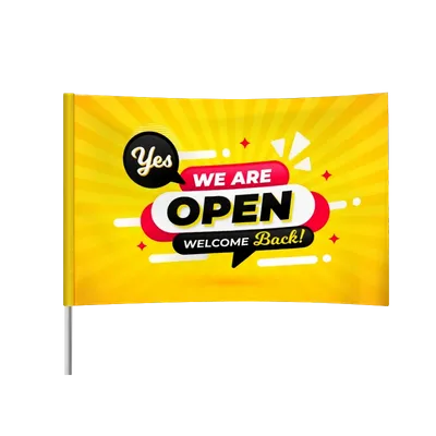 Rectangle Flag - Bottle Openers Now