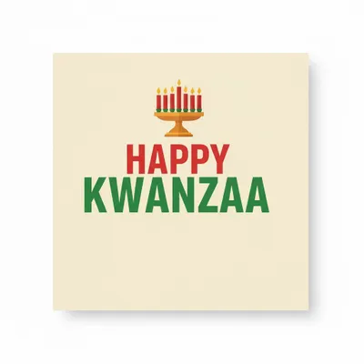 Kwanzaa Napkins - Bottle Openers Now