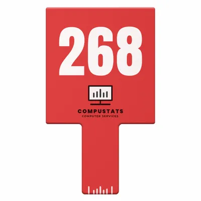 Paddle Shape Auction Paddles - Bottle Openers Now