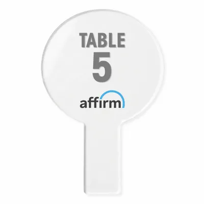 Acrylic Auction Paddles - Bottle Openers Now