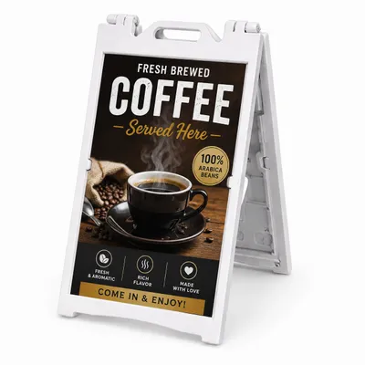 A-Frame Sidewalk Sign - Bottle Openers Now