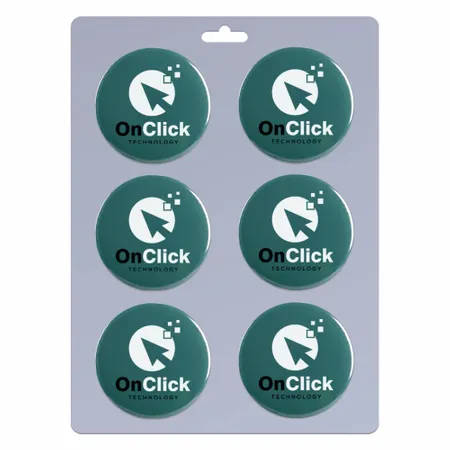 6 pack_Round Lapel Pin 1.25 inch - Bottle Openers Now