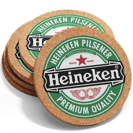 Cork Coasters - Bottle Openers Now