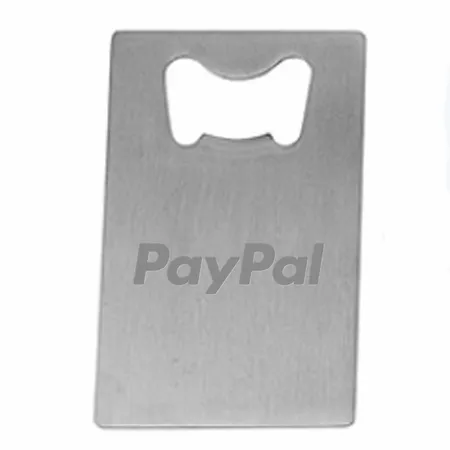 Card-shaped Bottle Opener Keychain Card-shaped Bottle Opener Keychain - Bottle Openers Now