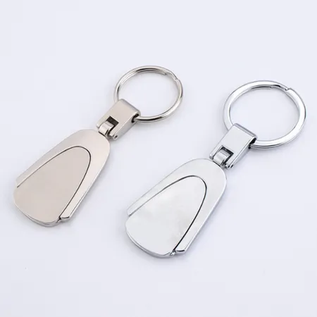 Grip-shaped Fancy Metal Keychain