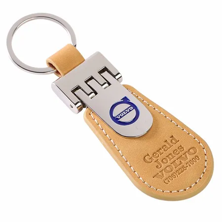 Royalty Tag Leather Keychain Royalty Tag Leather Keychain - Bottle Openers Now