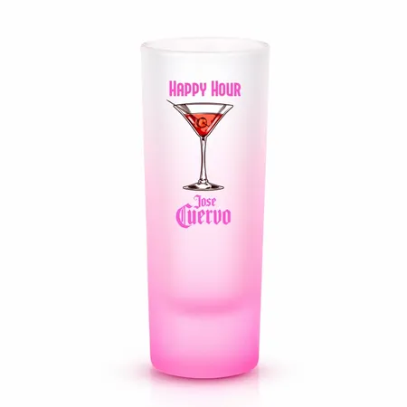 Tall Shot Glass - Colored & Frosted - Bottle Openers Now
