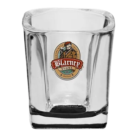 Imported Square Shot Glass - Bottle Openers Now
