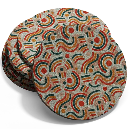 Hard Diatom Mud Coaster - Bottle Openers Now