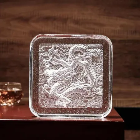 Customized Crystal Carving Coaster - Bottle Openers Now