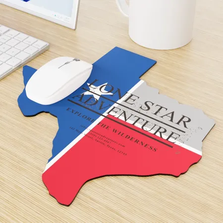 Custom Shape Die Cut Mouse Pad Custom Shape Die Cut Mouse Pad - Bottle Openers Now