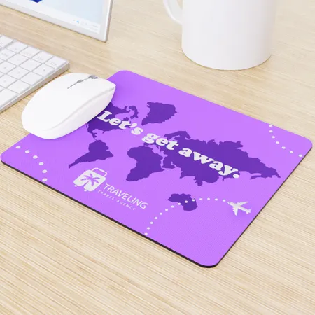 Custom Printed Rectangular Mouse Pad Custom Printed Rectangular Mouse Pad - Bottle Openers Now