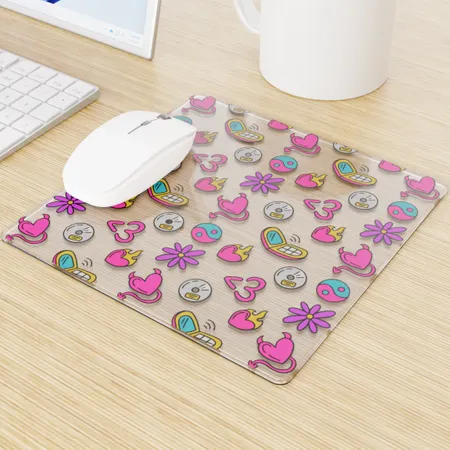 Custom Acrylic Transparent Mouse Pad Custom Acrylic Transparent Mouse Pad - Bottle Openers Now