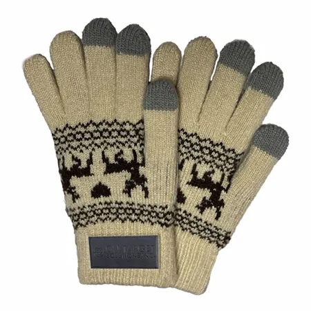 Reindeer Winter Cotton Gloves - Bottle Openers Now