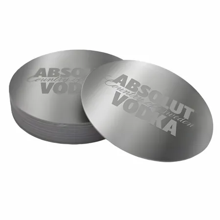 Stainless Steel Coaster - Bottle Openers Now