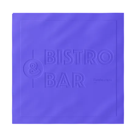 Custom Debossed Beverage Napkin - Bottle Openers Now