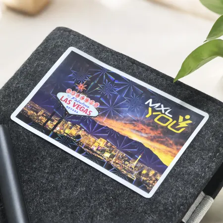 Snowflakes Hologram Stickers Snowflakes Hologram Stickers - Bottle Openers Now