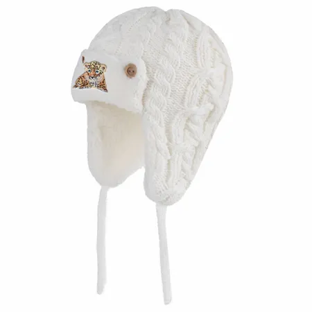 Cozy Cotton Kid Beanies with Earflaps - Bottle Openers Now