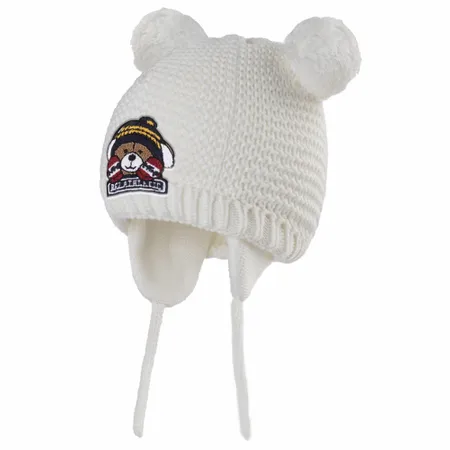 Mouse Ears Cotton Kid Beanies with Earflaps - Bottle Openers Now