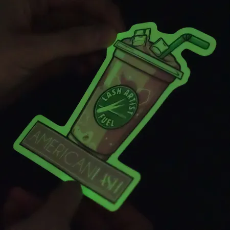 Glow in Dark Stickers Glow in Dark Stickers - Bottle Openers Now