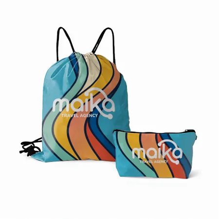 Drawstring Bag and Pouch Set Drawstring Bag and Pouch Set - Bottle Openers Now