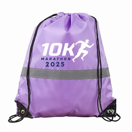 Drawstring Bags With Reflective Strip Drawstring Bags With Reflective Strip - Bottle Openers Now