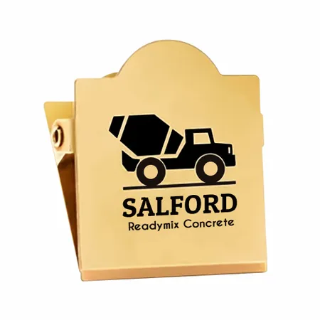 Brass Binder Clips - Bottle Openers Now