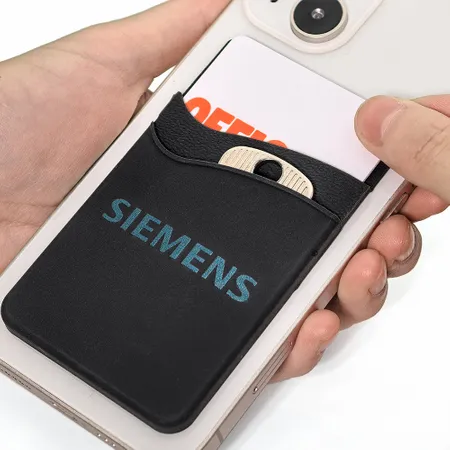Silicone Phone Wallet Dual Card Holder - Bottle Openers Now