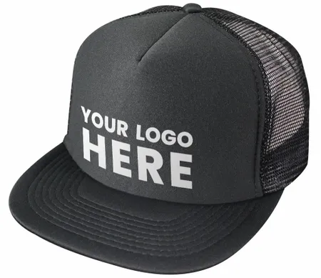 Nissun Cap 5 Panel Foam Trucker Hat Flat Bill - 5FBC - Bottle Openers Now